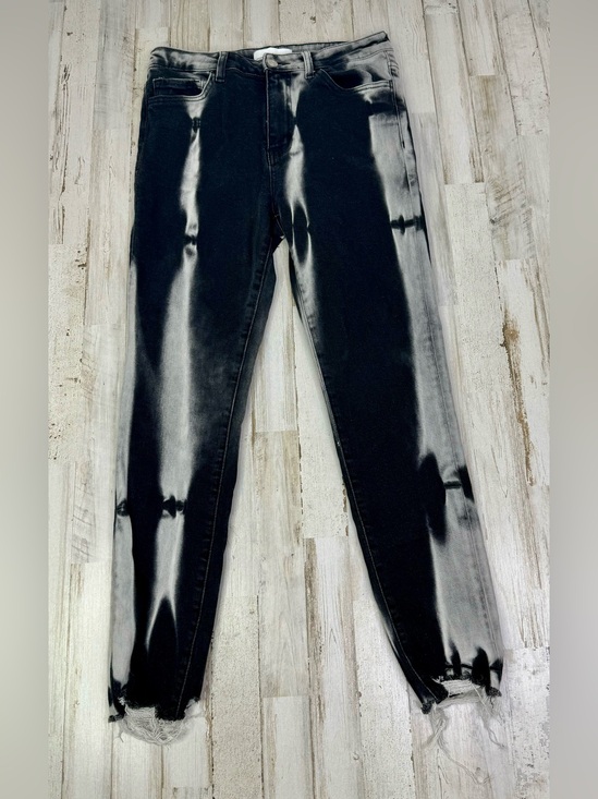VERVET BY FLYING MONKEY Denim - Vervet Black/white Skinny Jeans 29 (28x27) High Rise